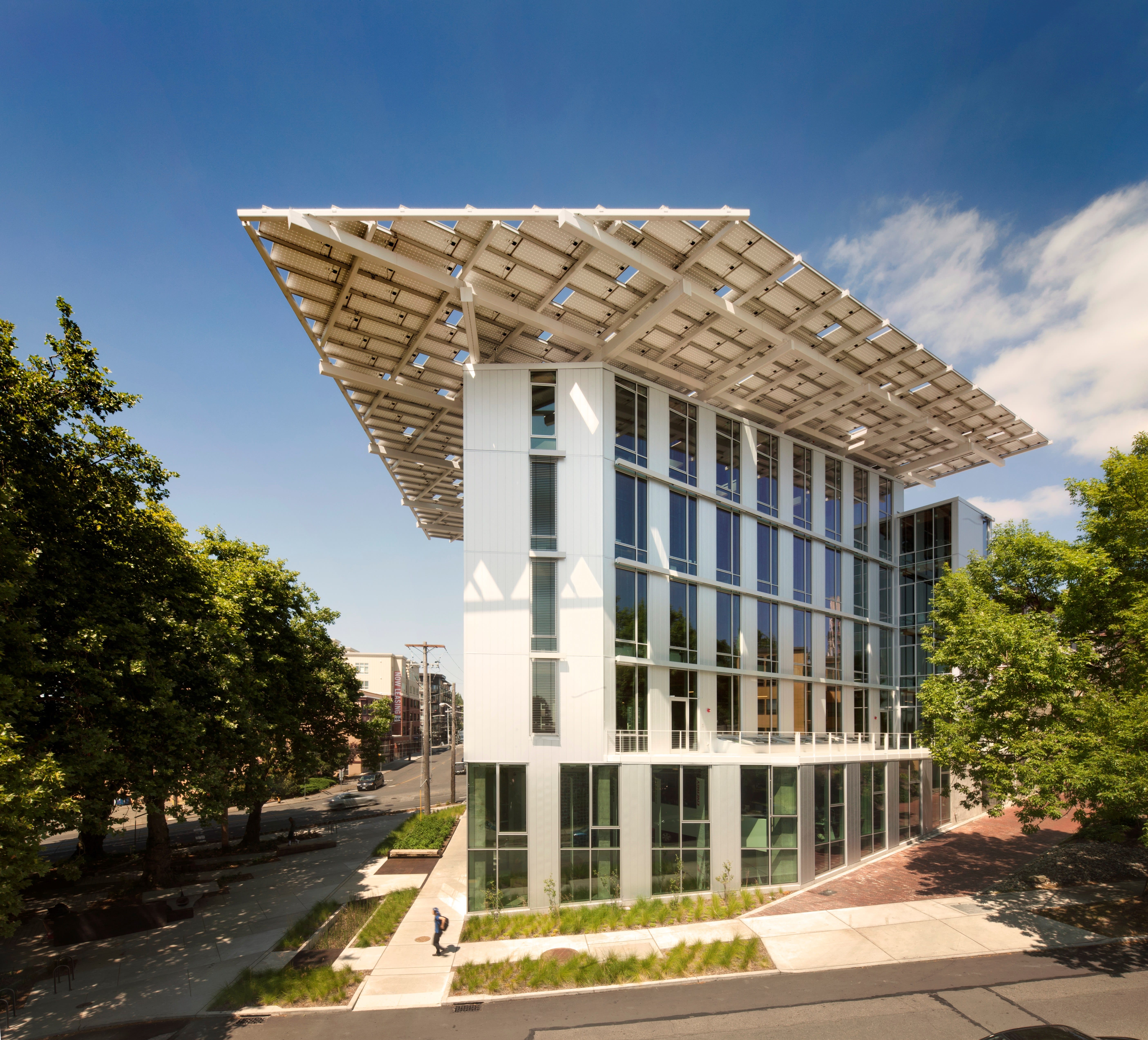 Photo of the Bullitt Center's exterior